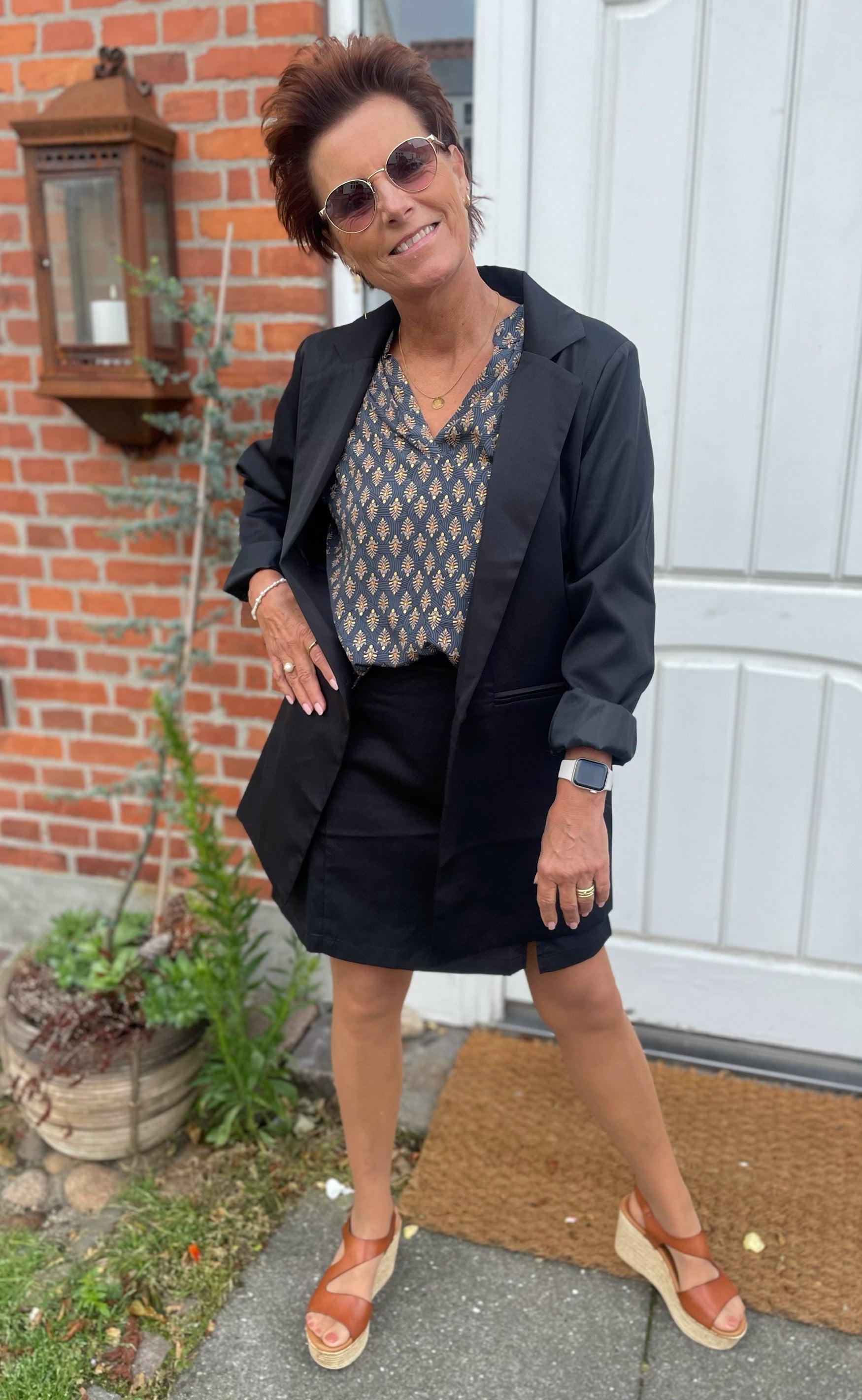 Say INA Copenhagen Blazer - Mai Long - Black