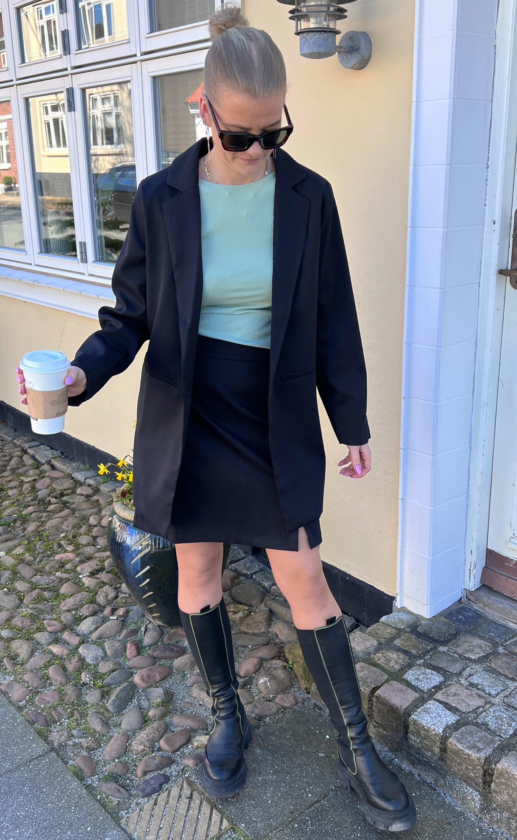 Say INA Copenhagen Blazer - Mai Long - Black
