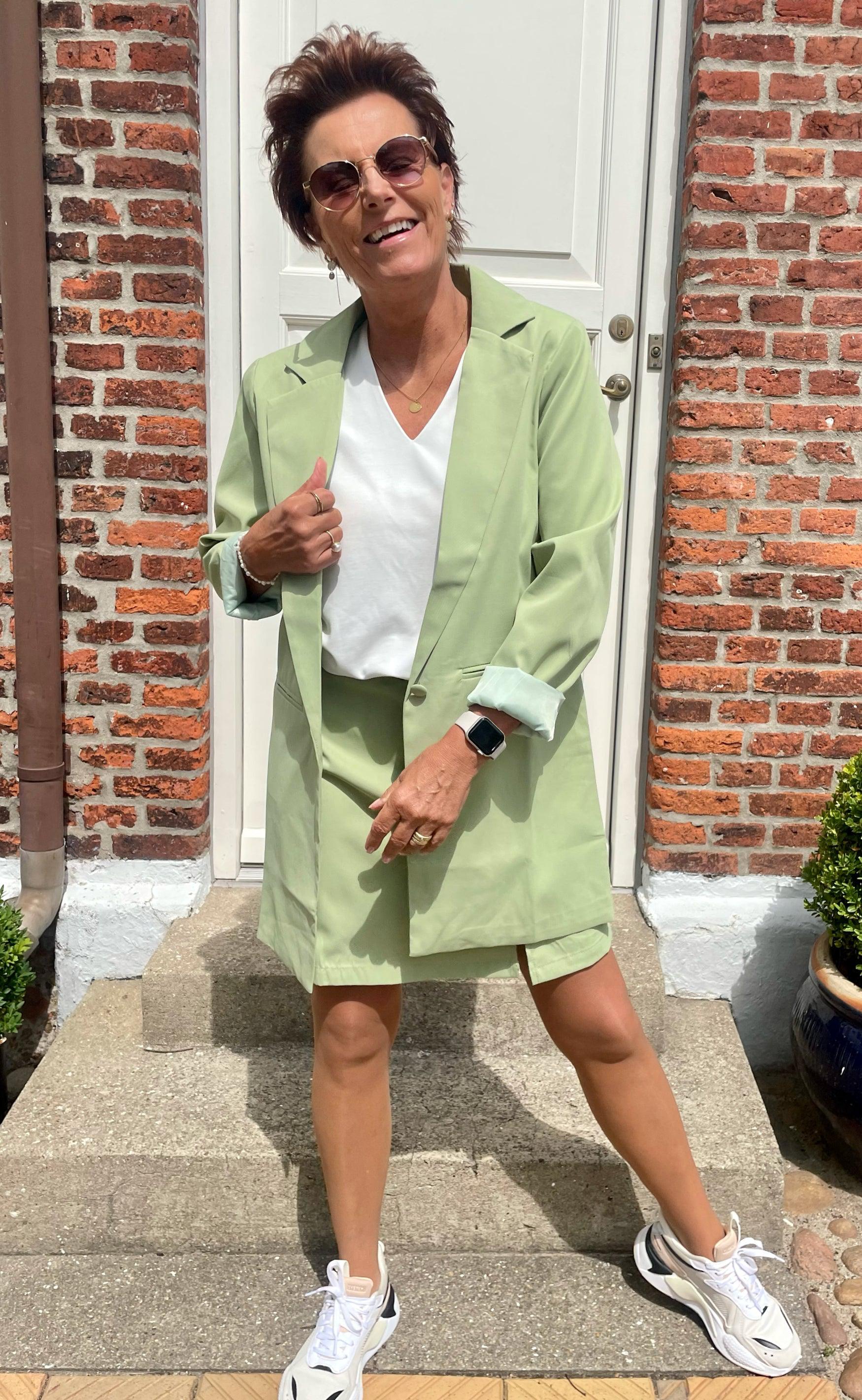 Say INA Copenhagen Blazer - Mai Long - Light Green