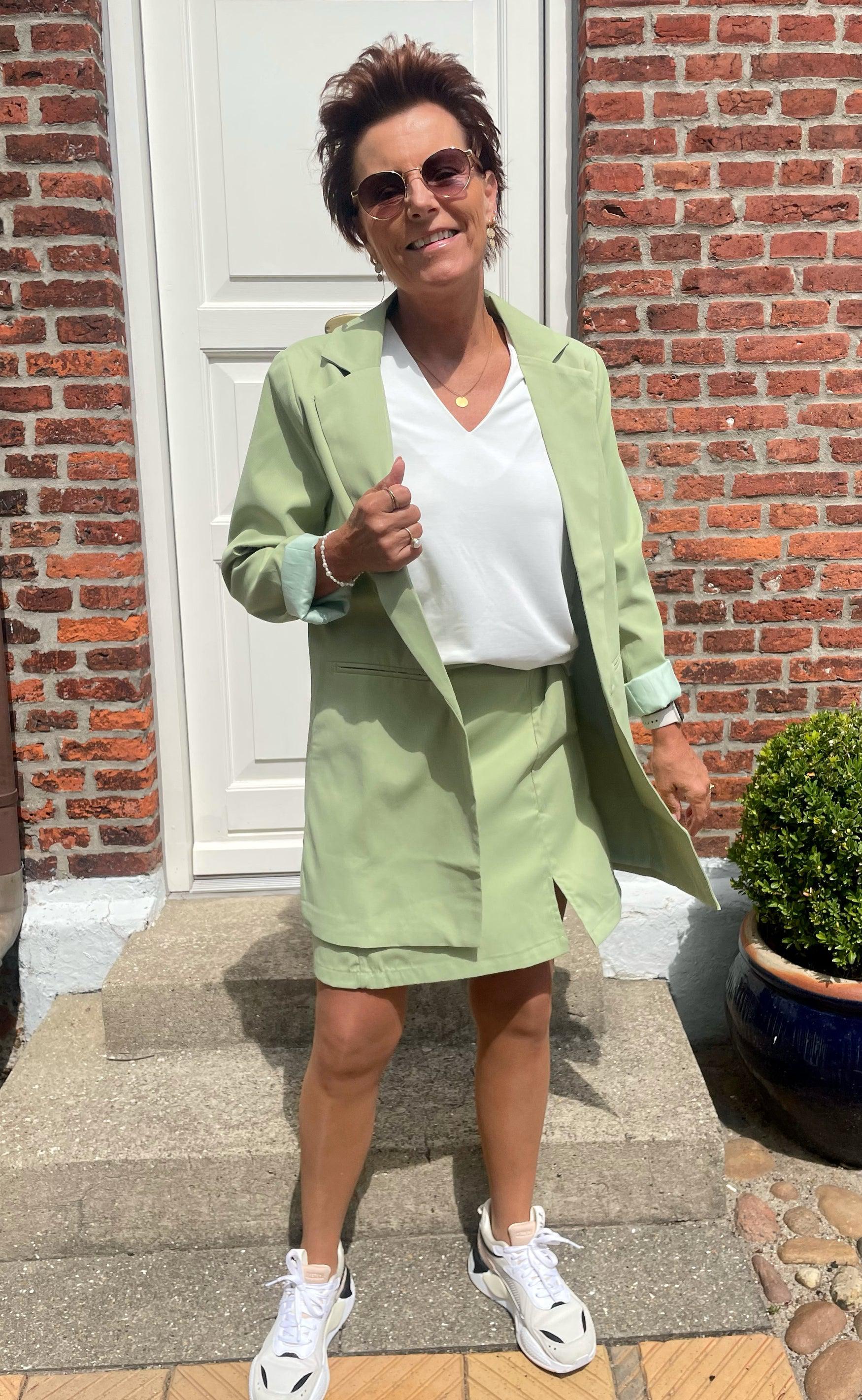 Say INA Copenhagen Blazer - Mai Long - Light Green