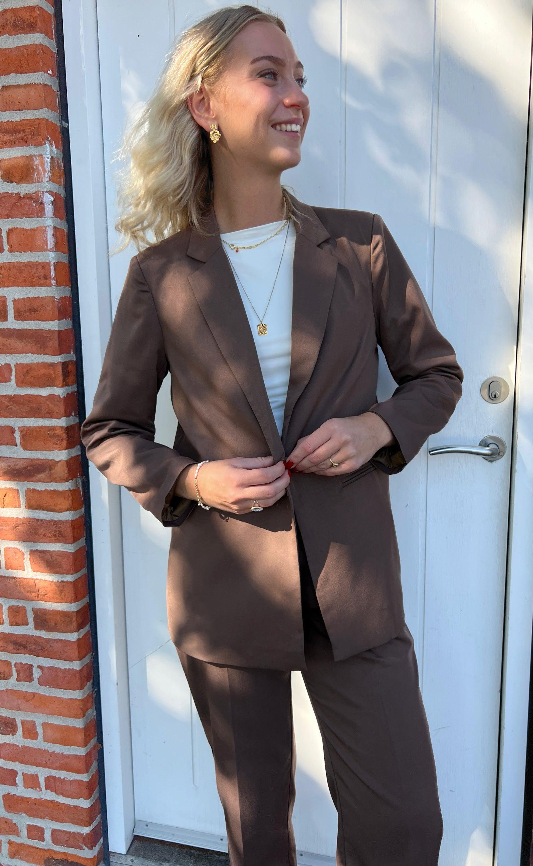 Say INA Copenhagen Blazer - Zoey - Chocolate