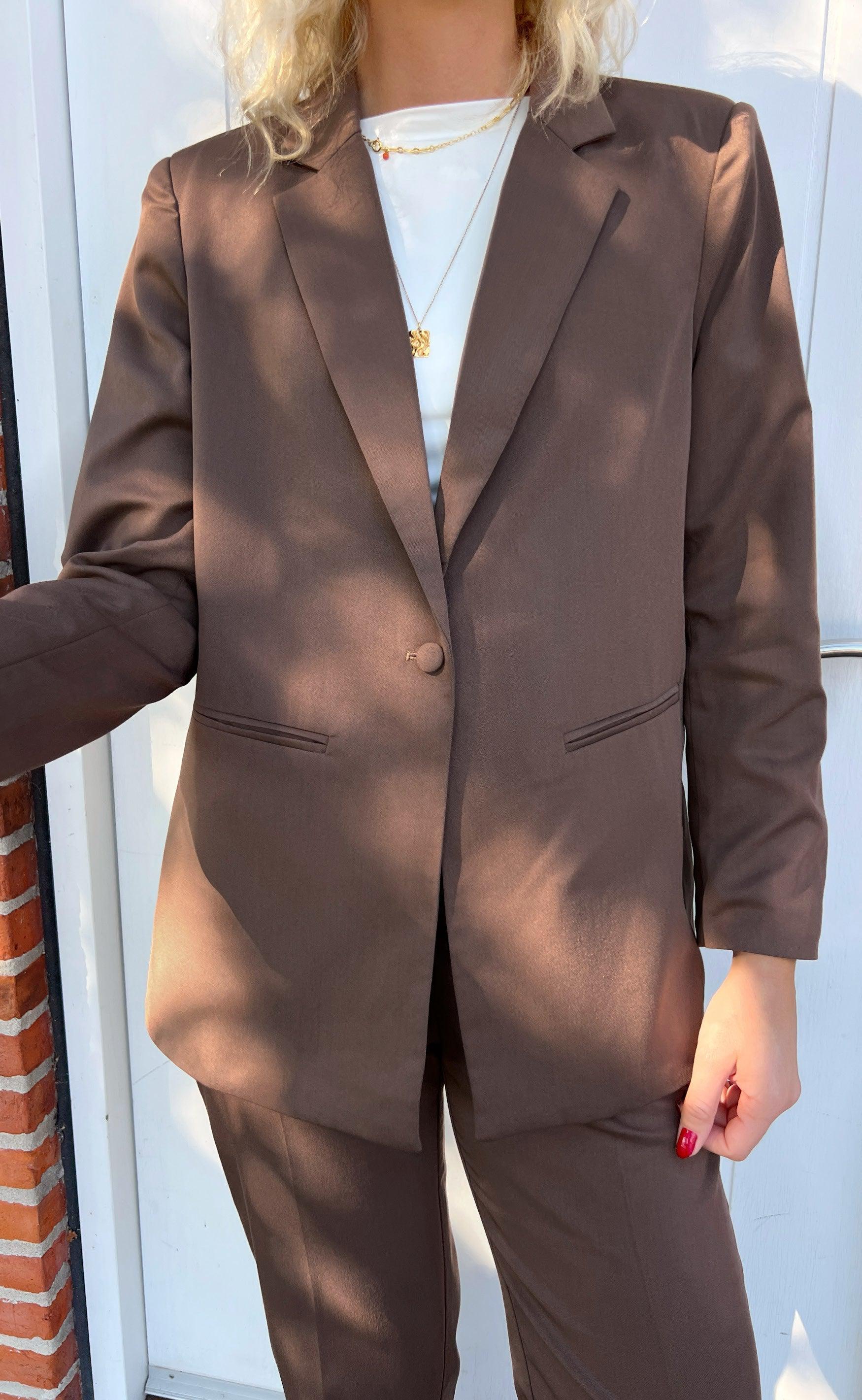 Say INA Copenhagen Blazer - Zoey - Chocolate
