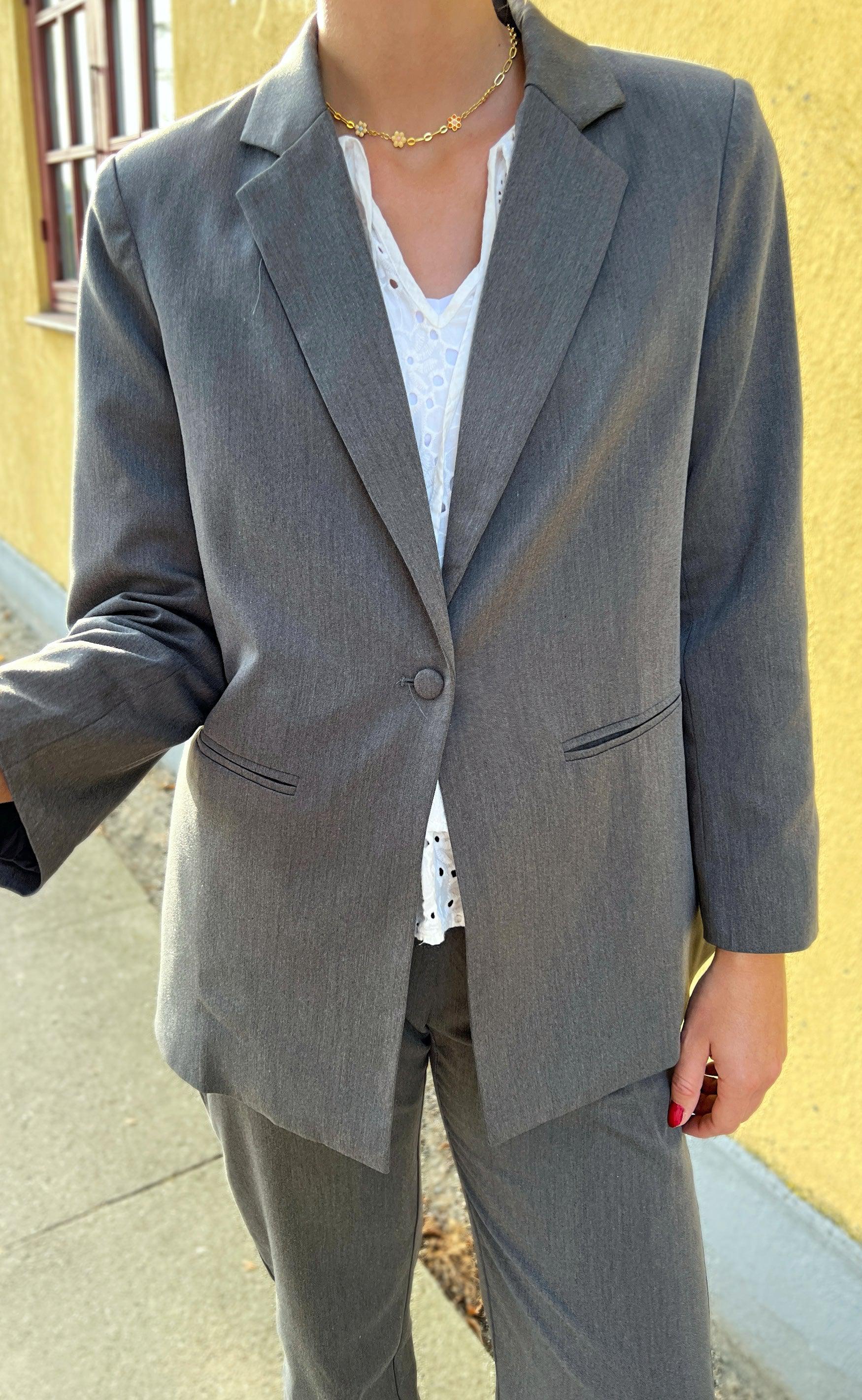 Say INA Copenhagen Blazer - Zoey - Dark Grey