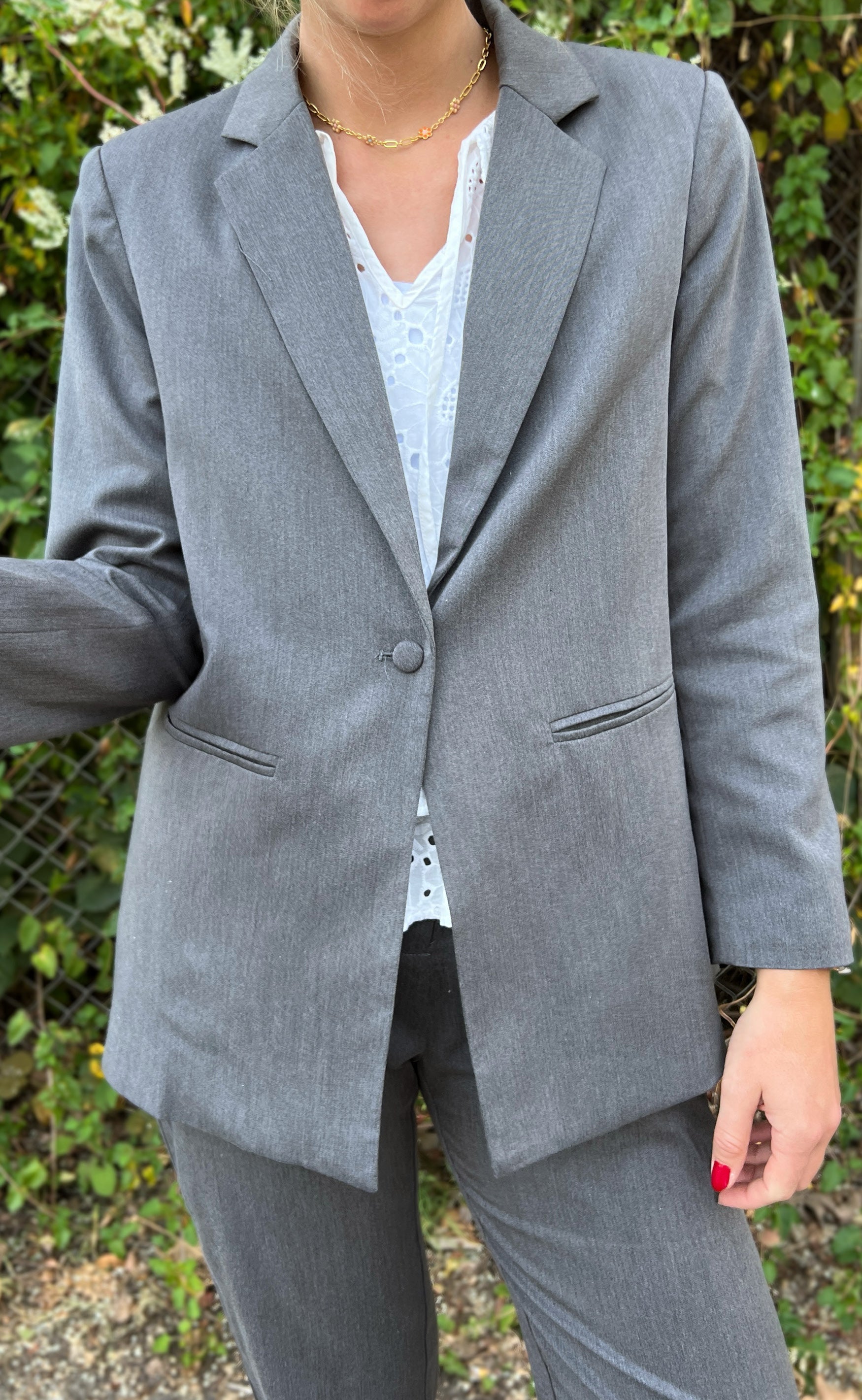 Say INA Copenhagen Blazer - Zoey - Dark Grey