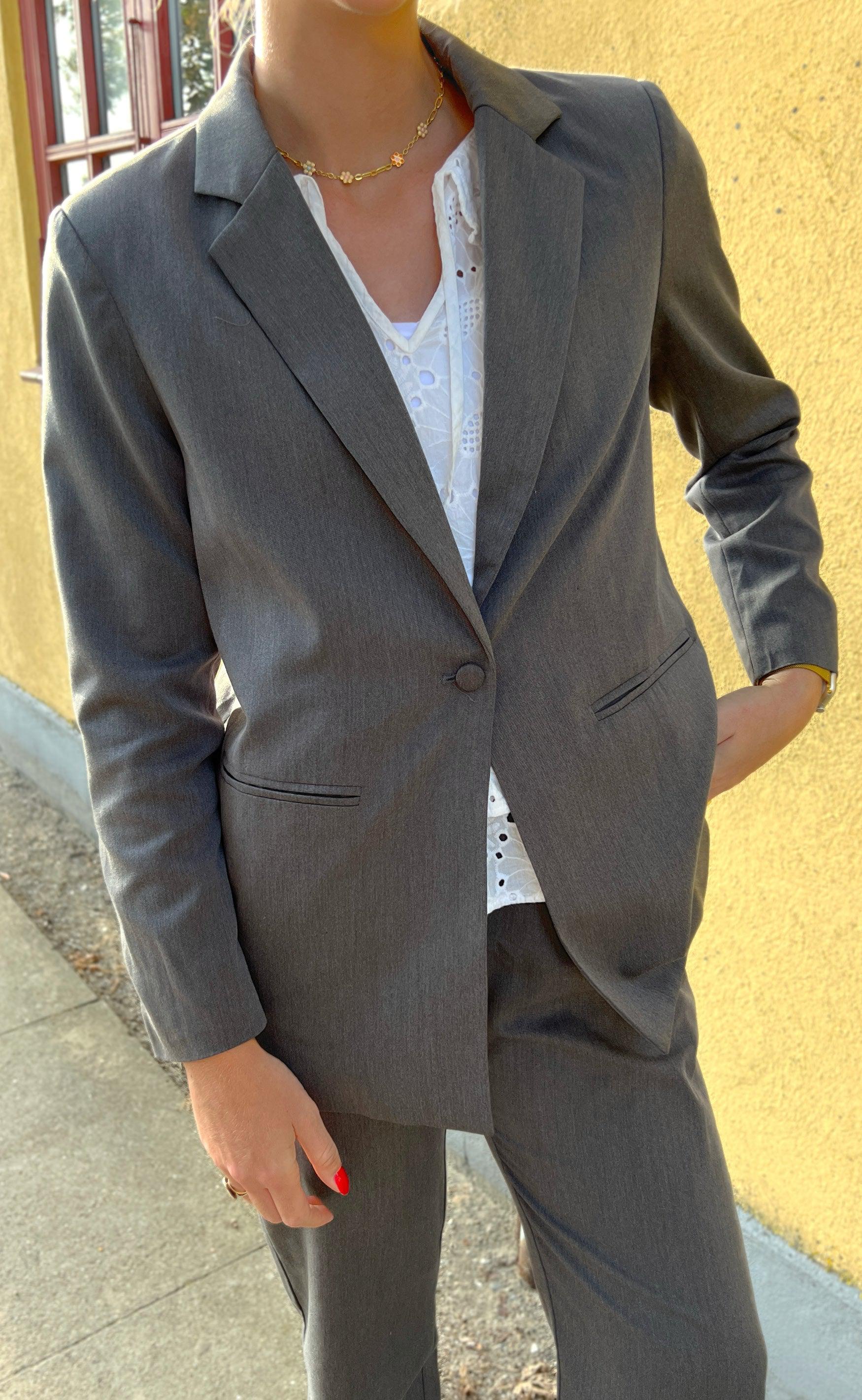 Say INA Copenhagen Blazer - Zoey - Dark Grey