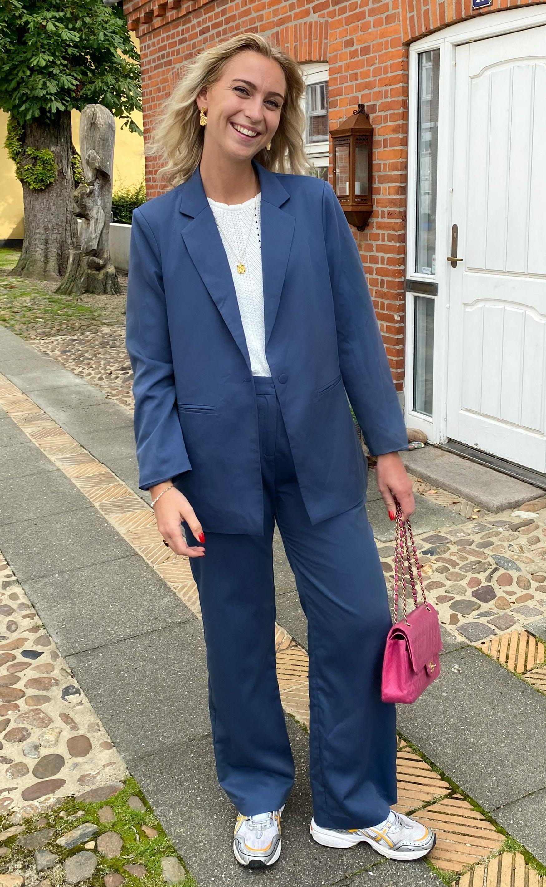 Say INA Copenhagen Blazer - Zoey - Dusty Blue