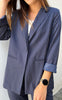Say INA Copenhagen Blazer - Zoey - Navy Pinstripe