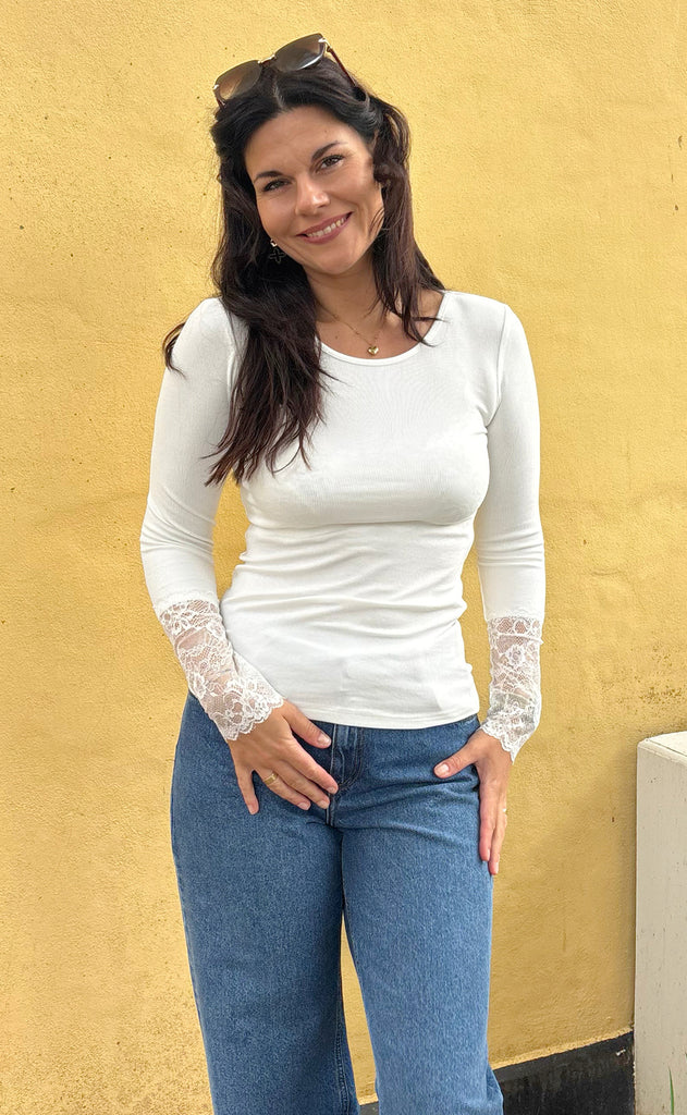 Say INA Copenhagen Bluse - Belinda - Off White