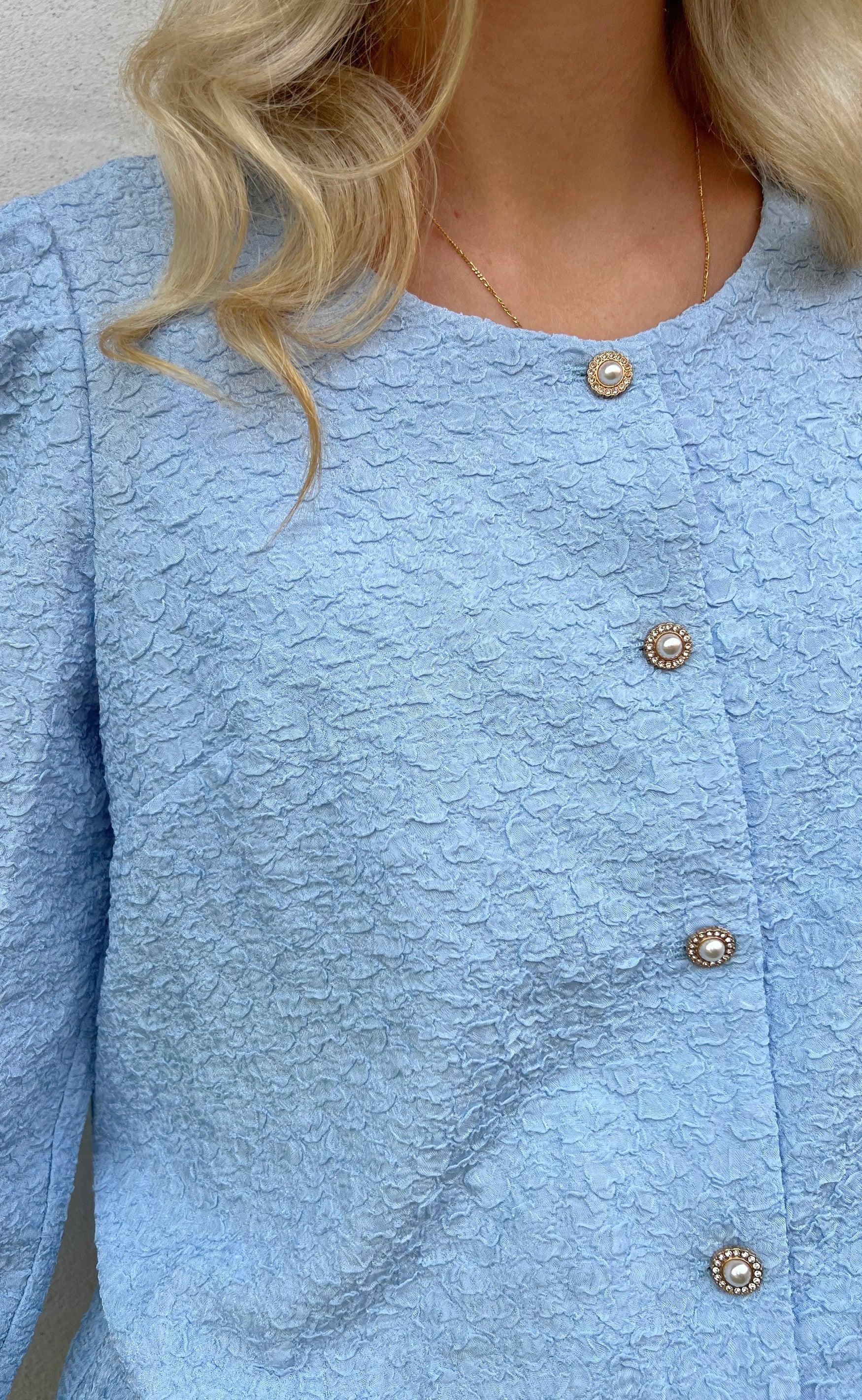Say INA Copenhagen Bluse - Cati - Light Blue