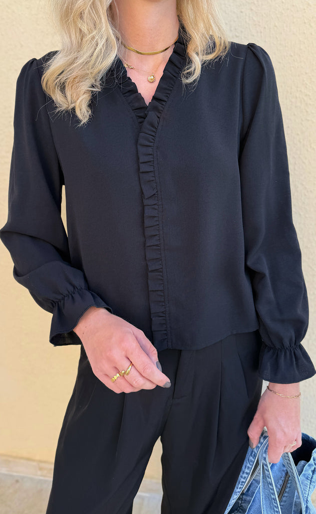 Say INA Copenhagen Bluse - Catja - Black