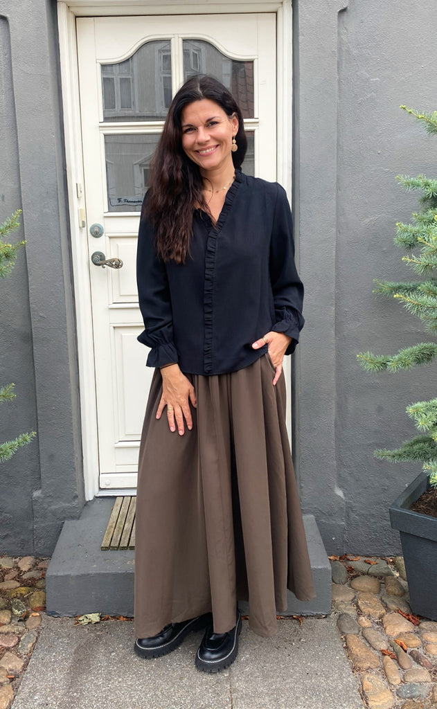 Say INA Copenhagen Bluse - Catja - Black