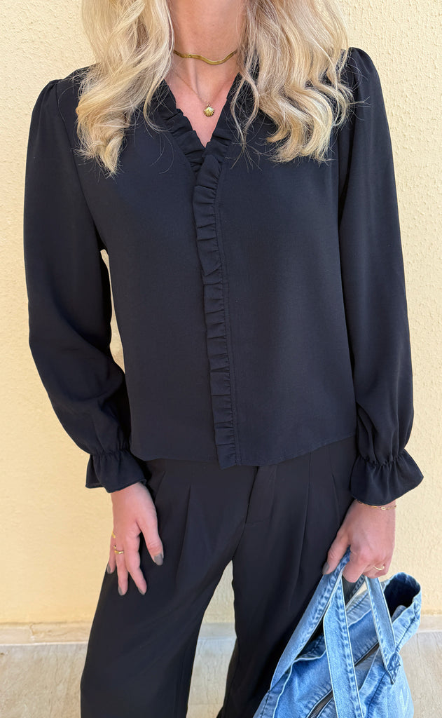 Say INA Copenhagen Bluse - Catja - Black