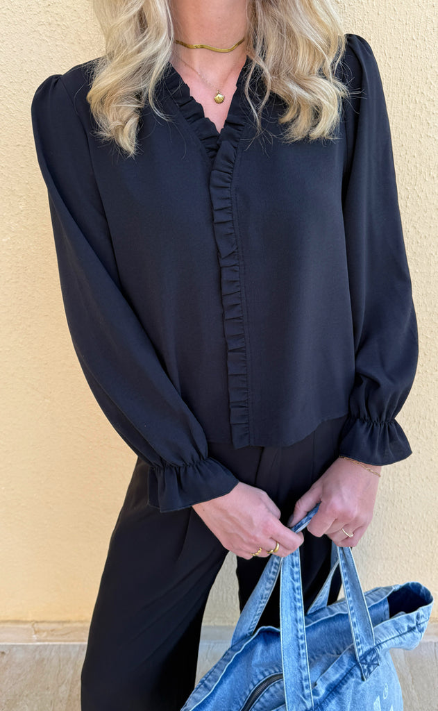 Say INA Copenhagen Bluse - Catja - Black