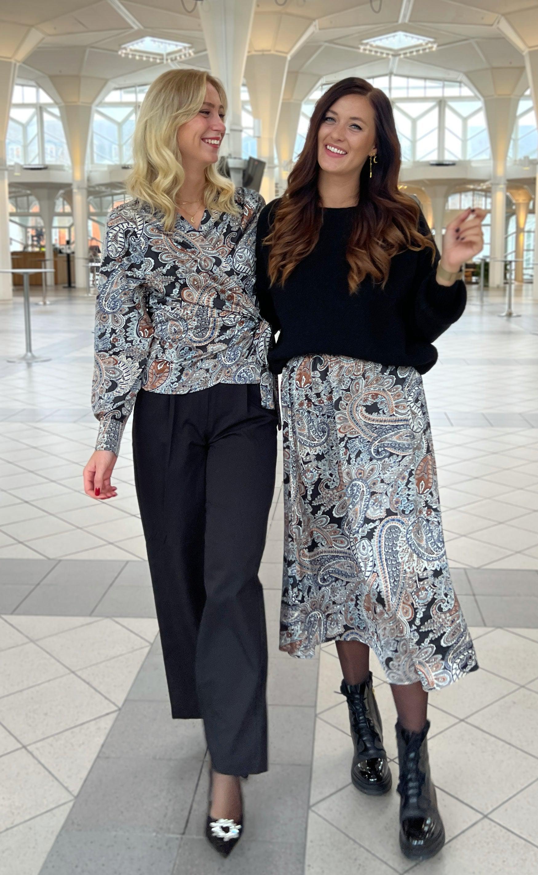 Say INA Copenhagen Bluse - Josse - Paisley Night