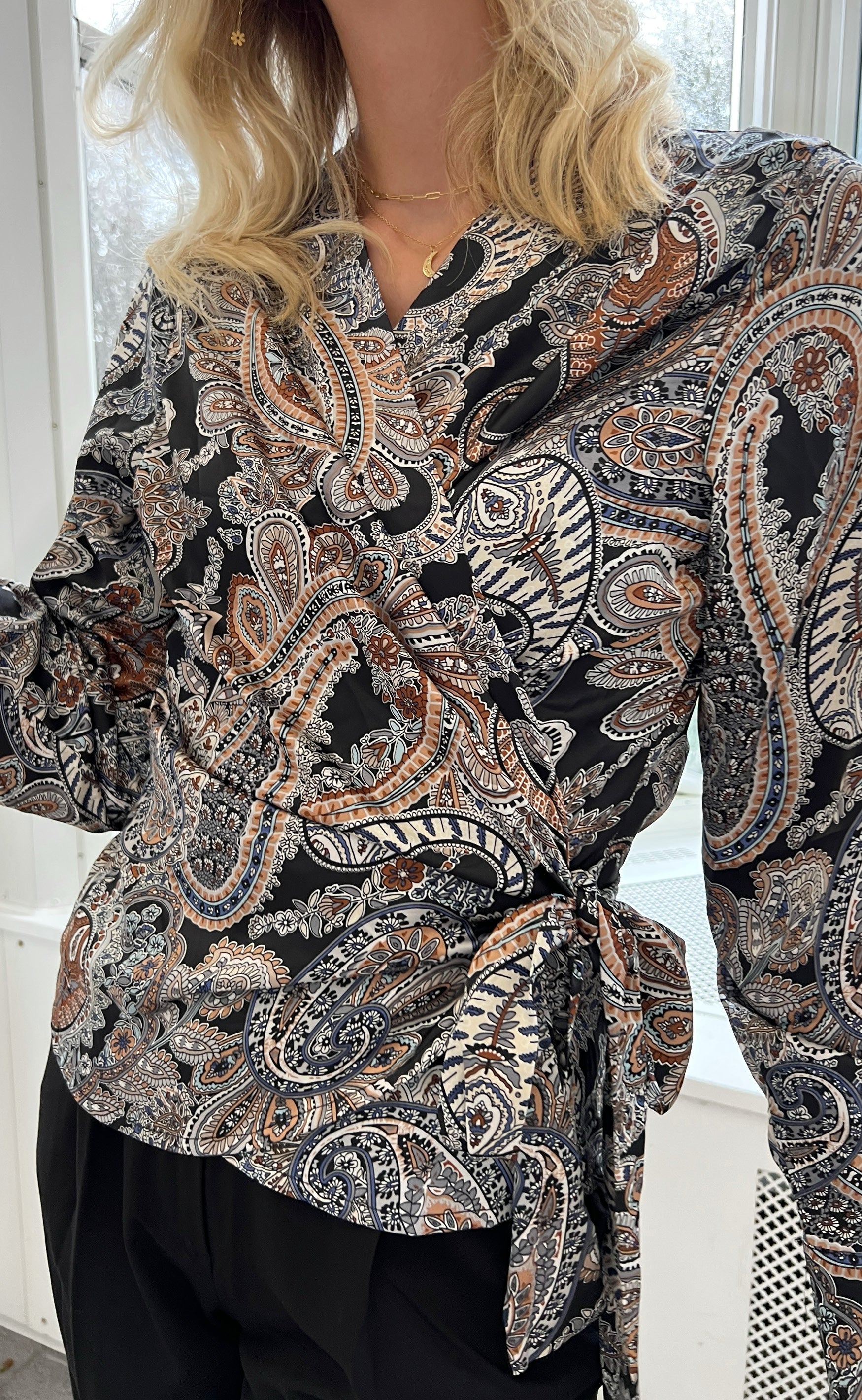 Say INA Copenhagen Bluse - Josse - Paisley Night