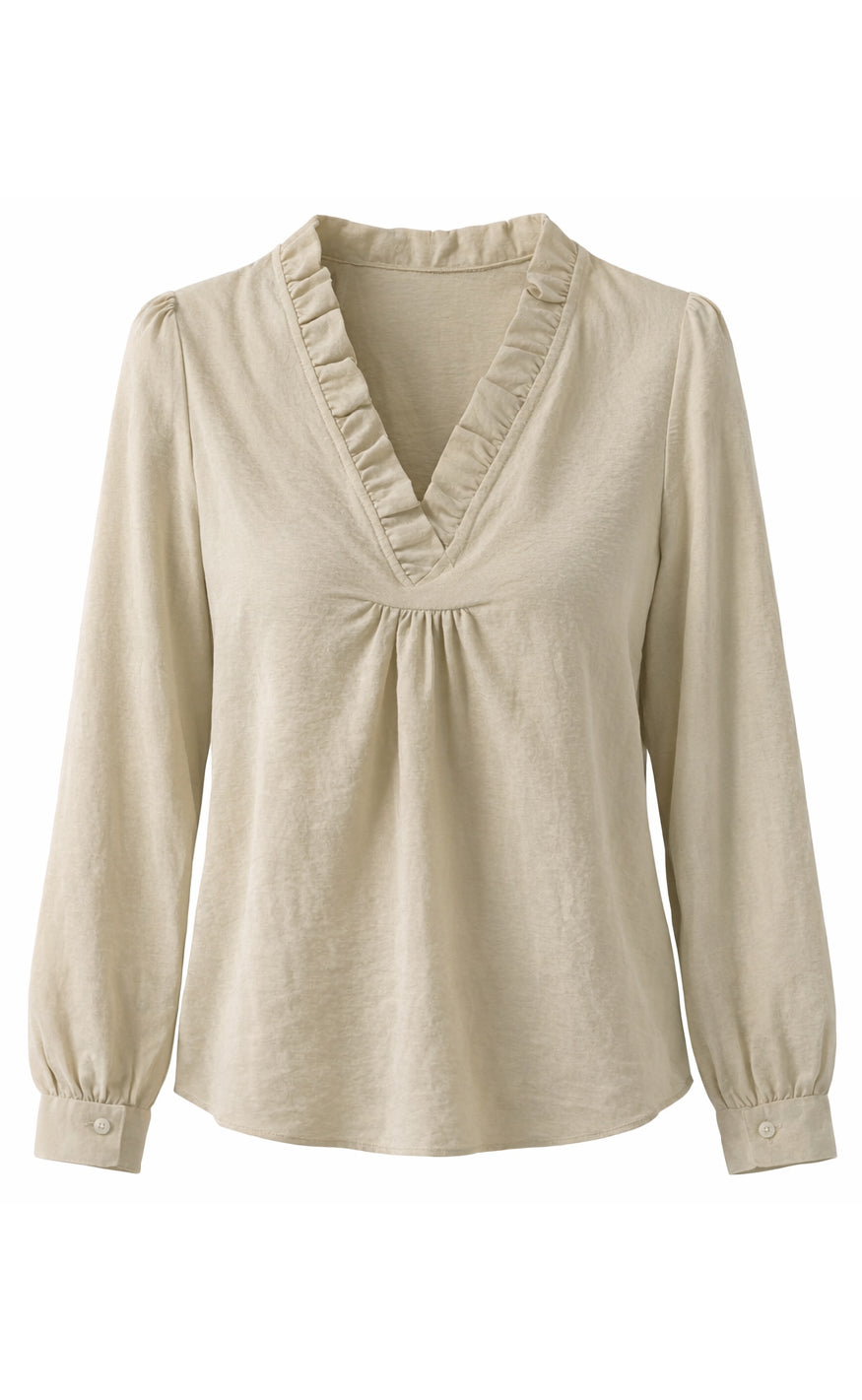 Say INA Copenhagen Bluse - Katiah - Beige