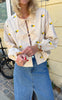Say INA Copenhagen Bluse - Leonora - Off White W. Pineapple
