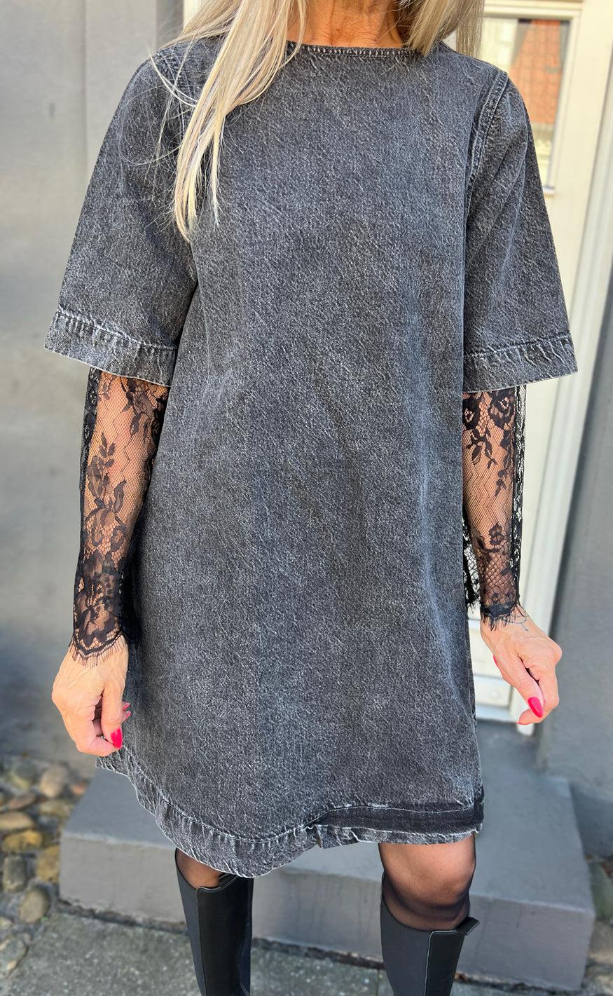 Say INA Copenhagen Bluse - Lissa Lace - Black