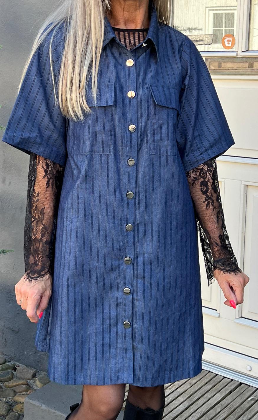 Say INA Copenhagen Bluse - Lissa Lace - Black