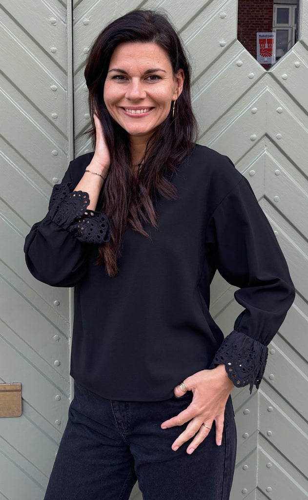Say INA Copenhagen Bluse - Marika - Black