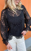 Say INA Copenhagen Bluse - Tanna - Black
