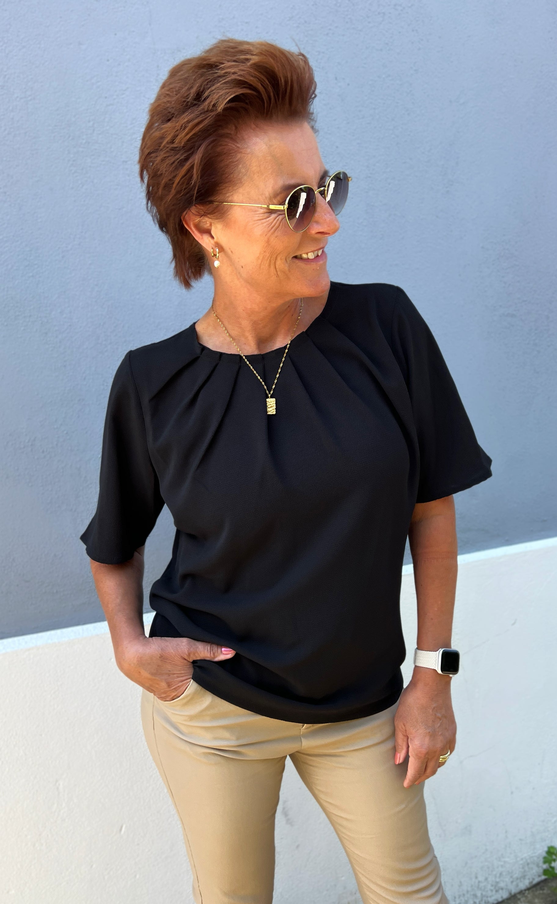 Say INA Copenhagen Bluse - Vicky - Black