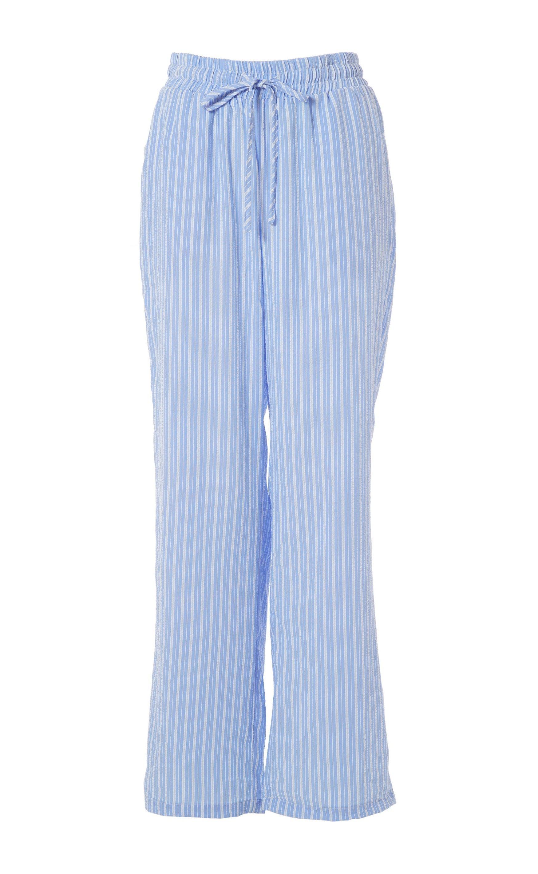 Say INA Copenhagen Bukser - Grace - Blue/White Stripe