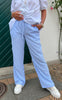 Say INA Copenhagen Bukser - Grace - Blue/White Stripe