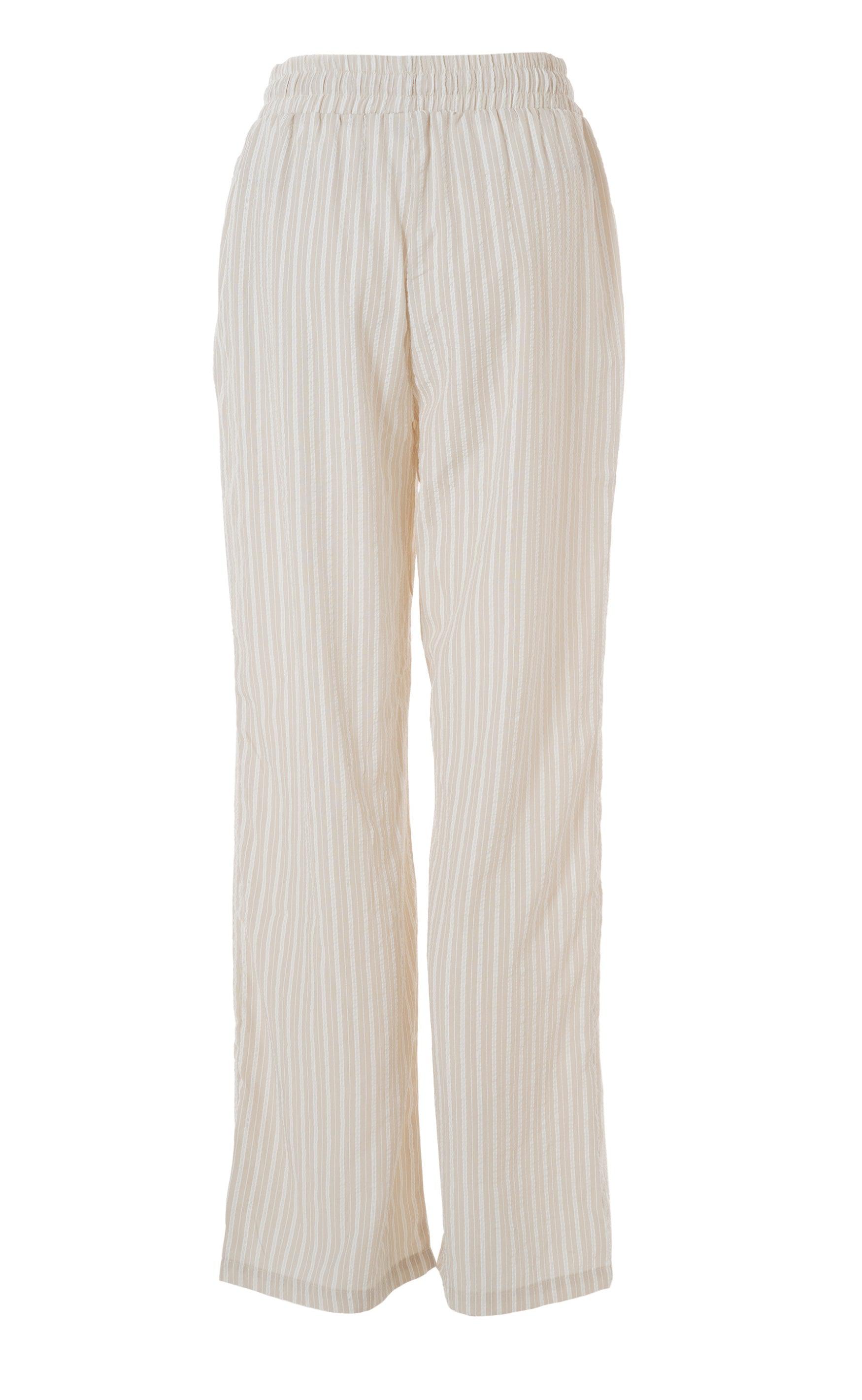 Say INA Copenhagen Bukser - Grace - Camel/White Stripe