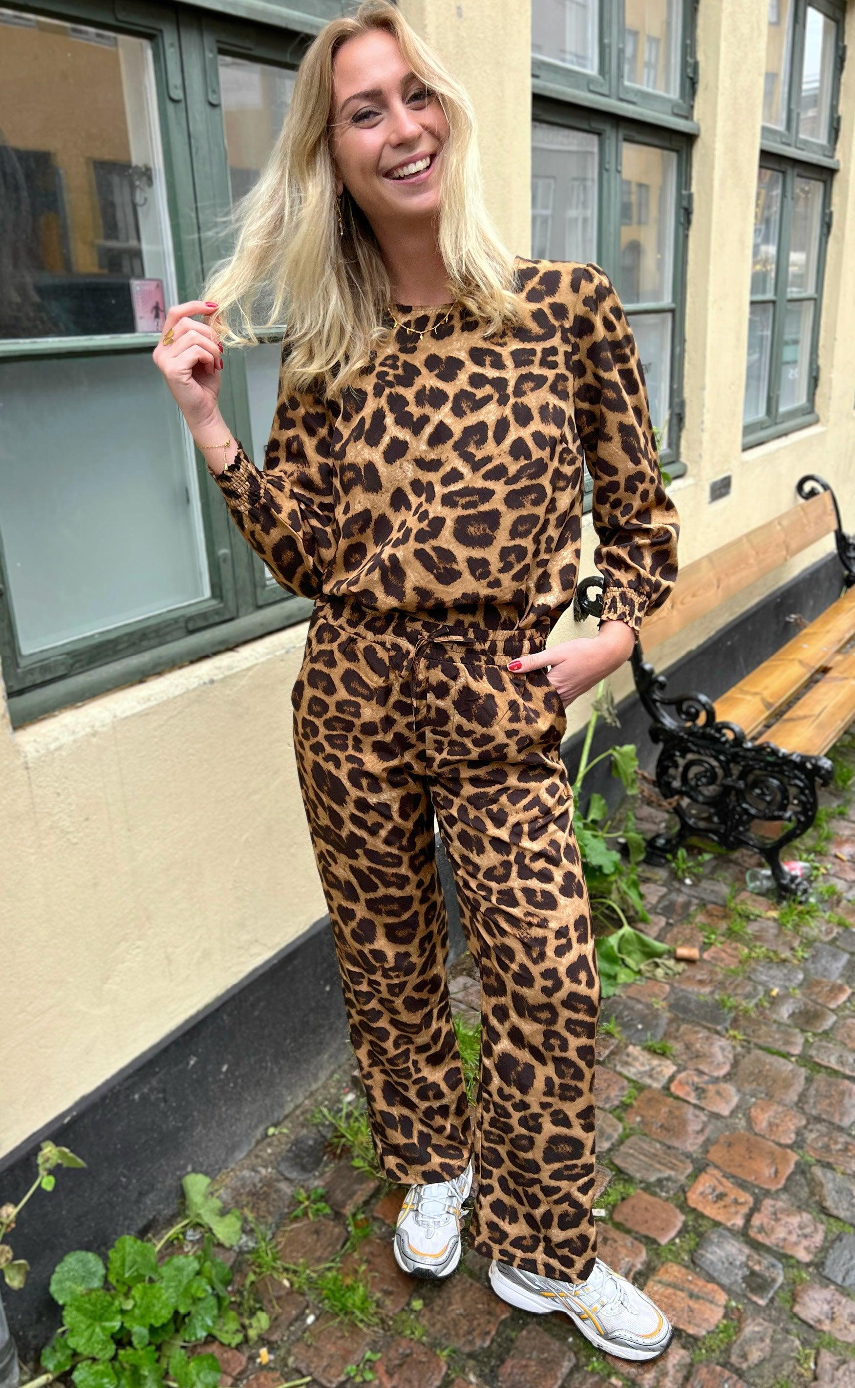 Say INA Copenhagen Bukser - Ida - Leopard