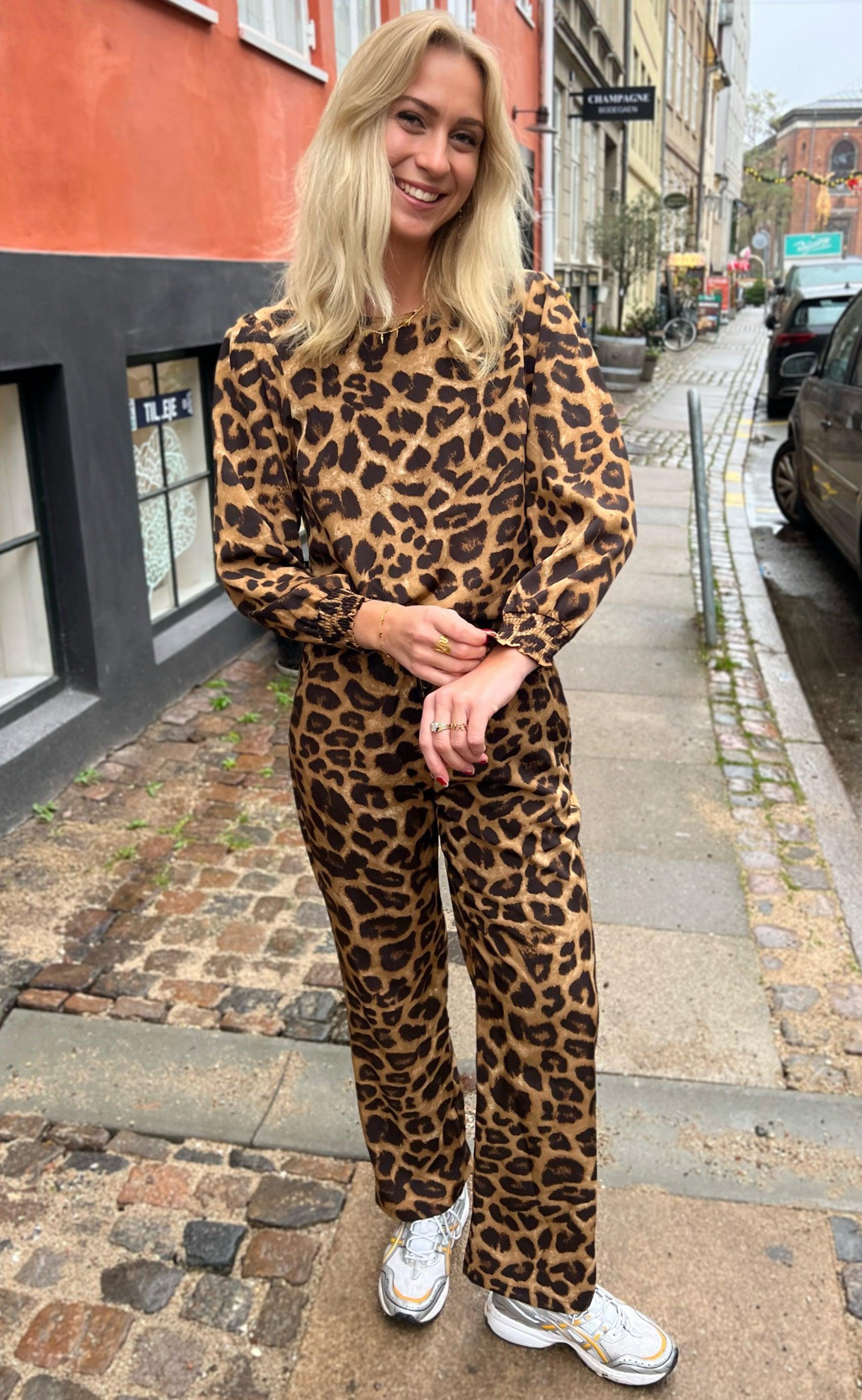 Say INA Copenhagen Bukser - Ida - Leopard