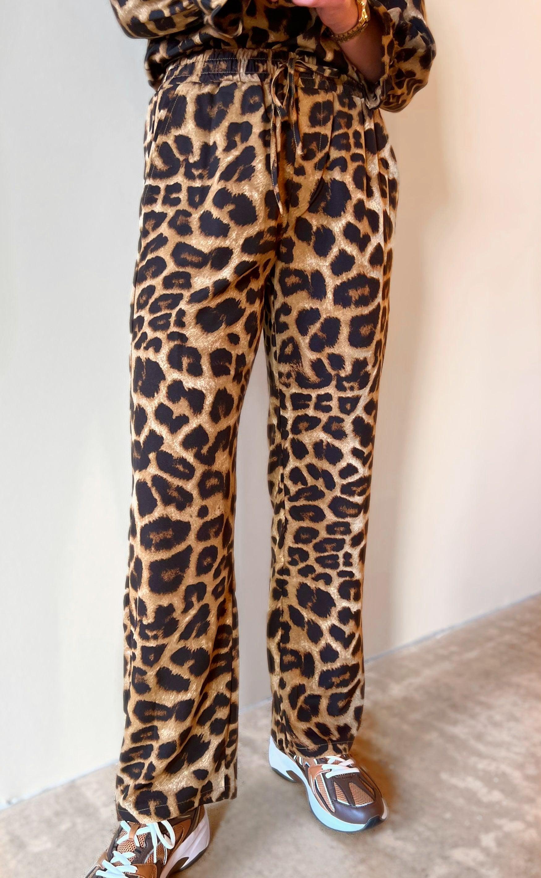 Say INA Copenhagen Bukser - Ida - Leopard