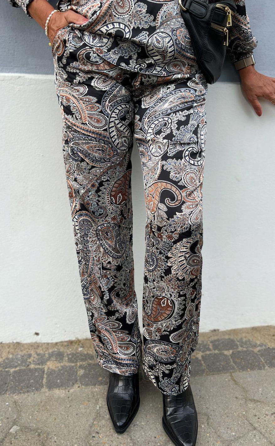 Say INA Copenhagen Bukser - Ida - Paisley Night