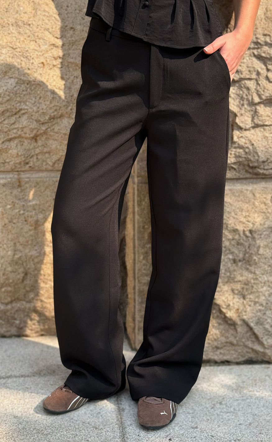 Say INA Copenhagen Bukser - Laura Suit - Black