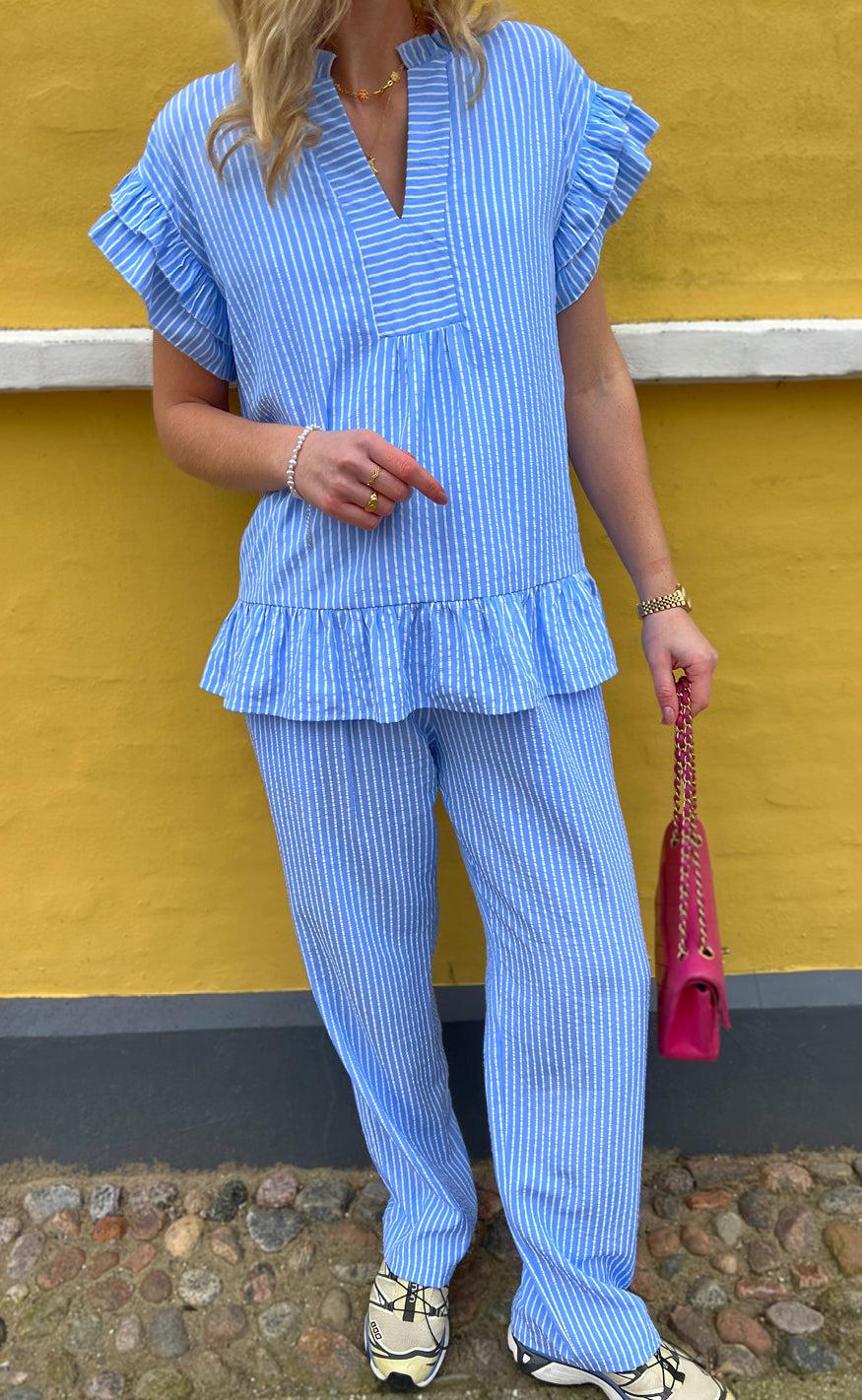 Say INA Copenhagen Bukser - Liv - Blue Striped