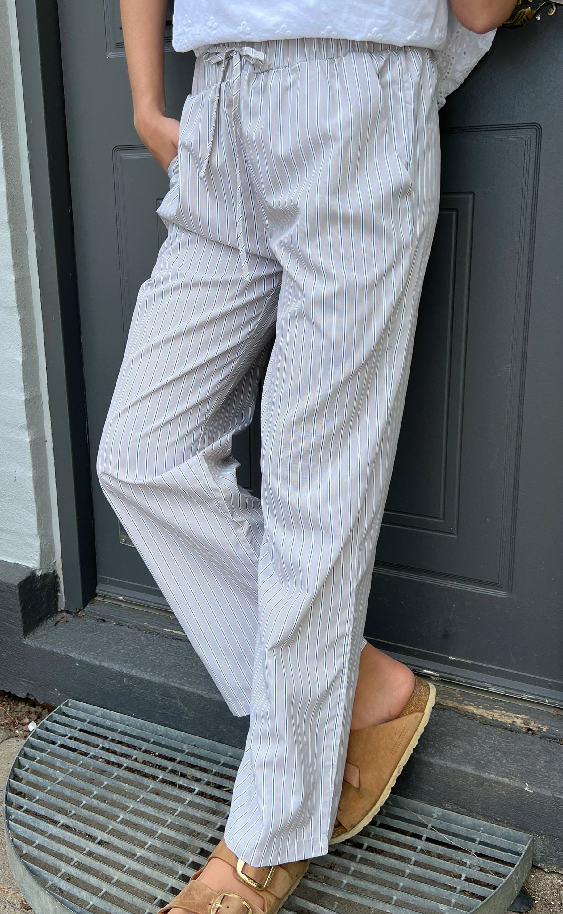 Say INA Copenhagen Bukser - Liv - Grey Striped