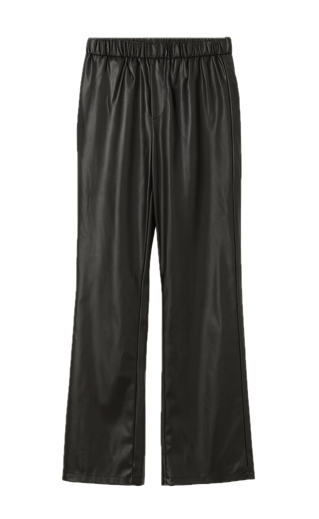 Say INA Copenhagen Bukser - Liv Leather PU - Black