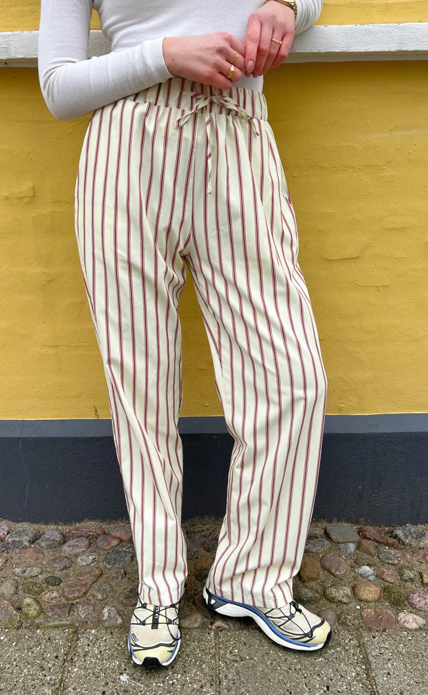 Say INA Copenhagen Bukser - Liv - Red Striped