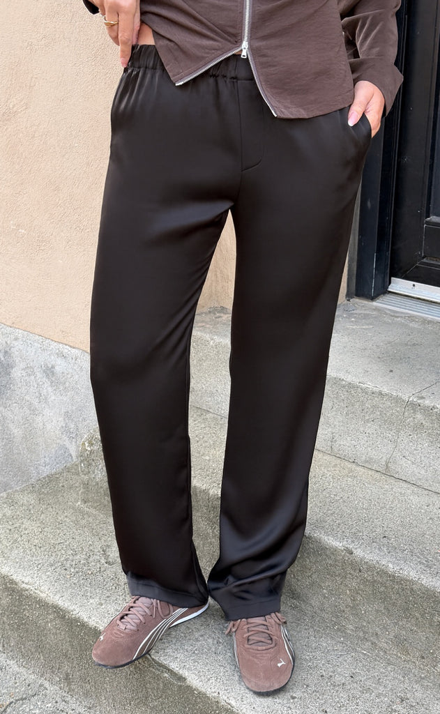 Say INA Copenhagen Bukser - Liva - Black Satin