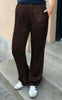 Say INA Copenhagen Bukser - Liva - Dark Brown Satin