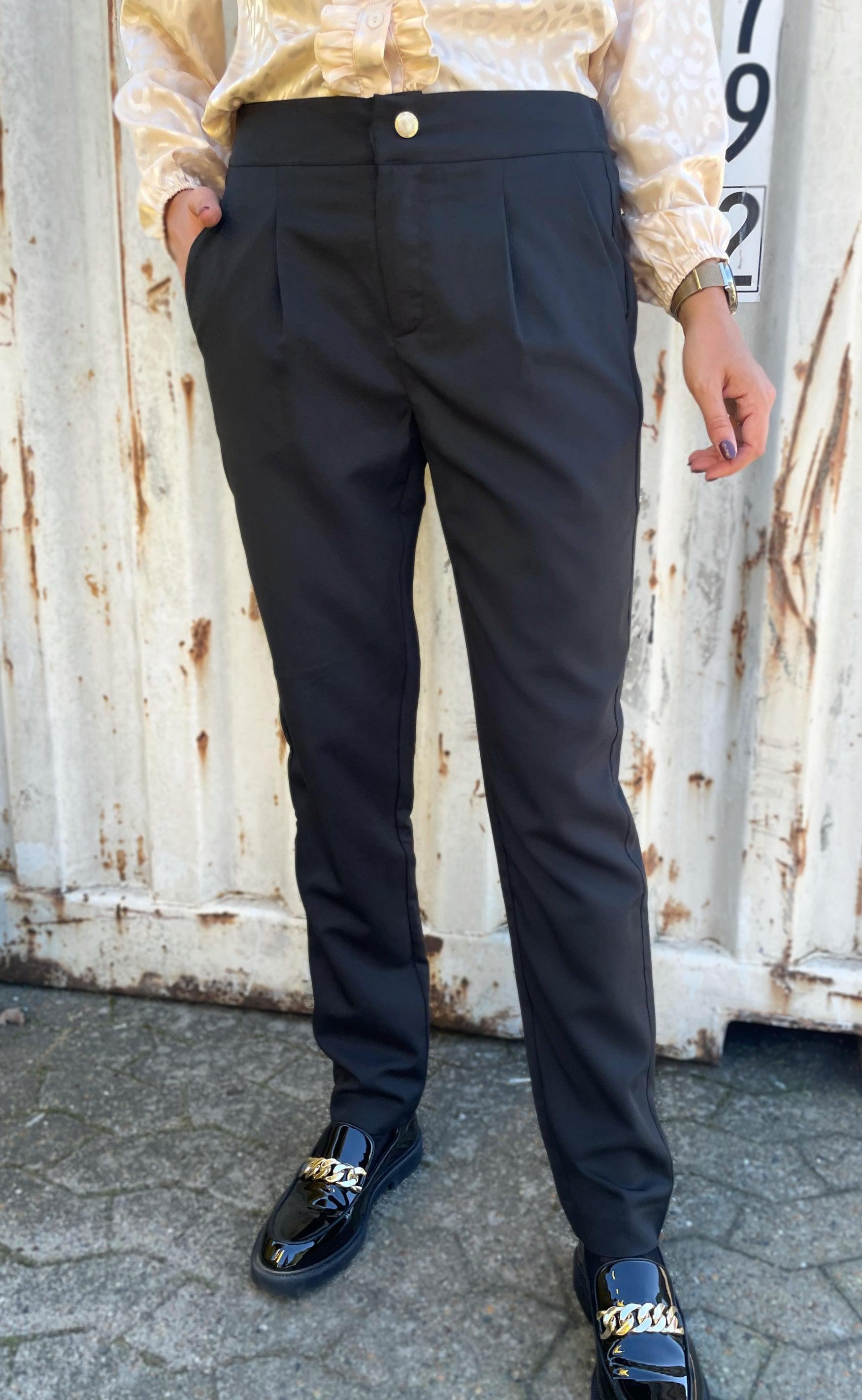 Say INA Copenhagen Bukser - Zoey Straight - Black