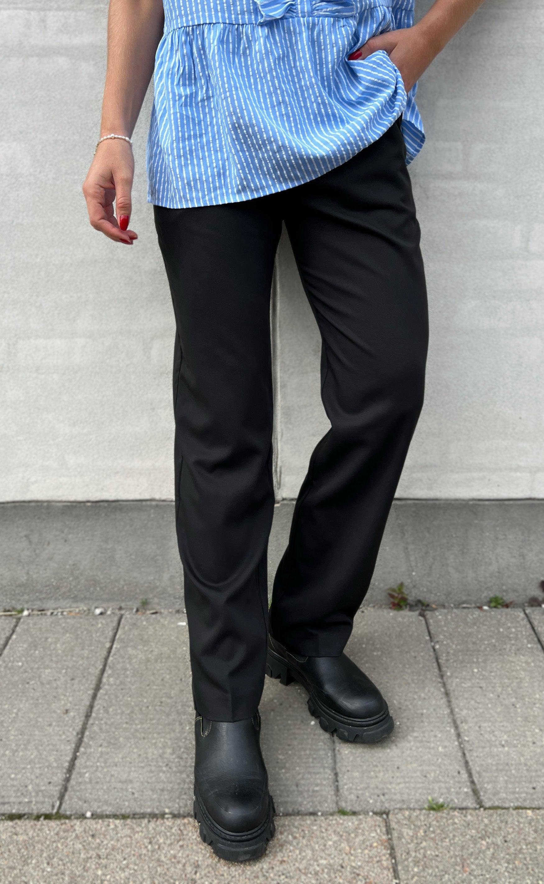 Say INA Copenhagen Bukser - Zoey Wide - Black