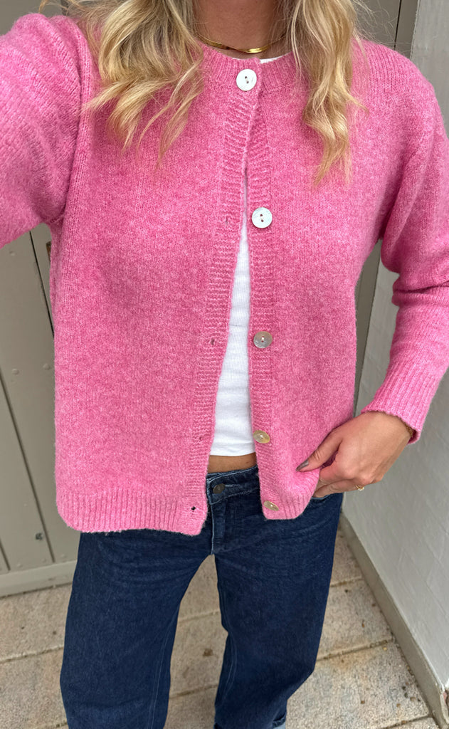 Say INA Copenhagen Cardigan - Cindy - Pink