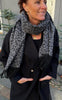 Say INA Copenhagen Halstørklæde - Ariana - Grey Leopard