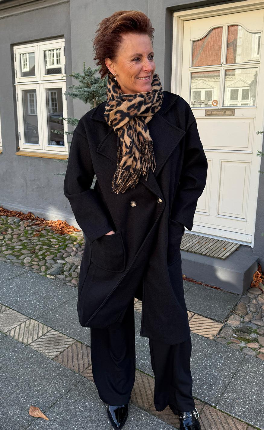 Say INA Copenhagen Halstørklæde - Bianca - Leopard