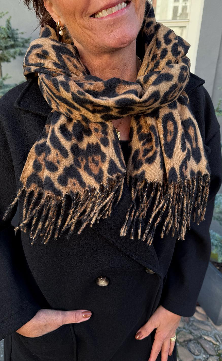 Say INA Copenhagen Halstørklæde - Bianca - Leopard