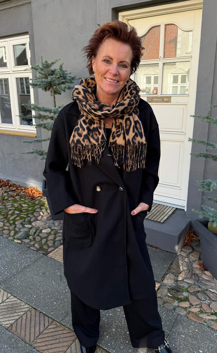 Say INA Copenhagen Halstørklæde - Bianca - Leopard