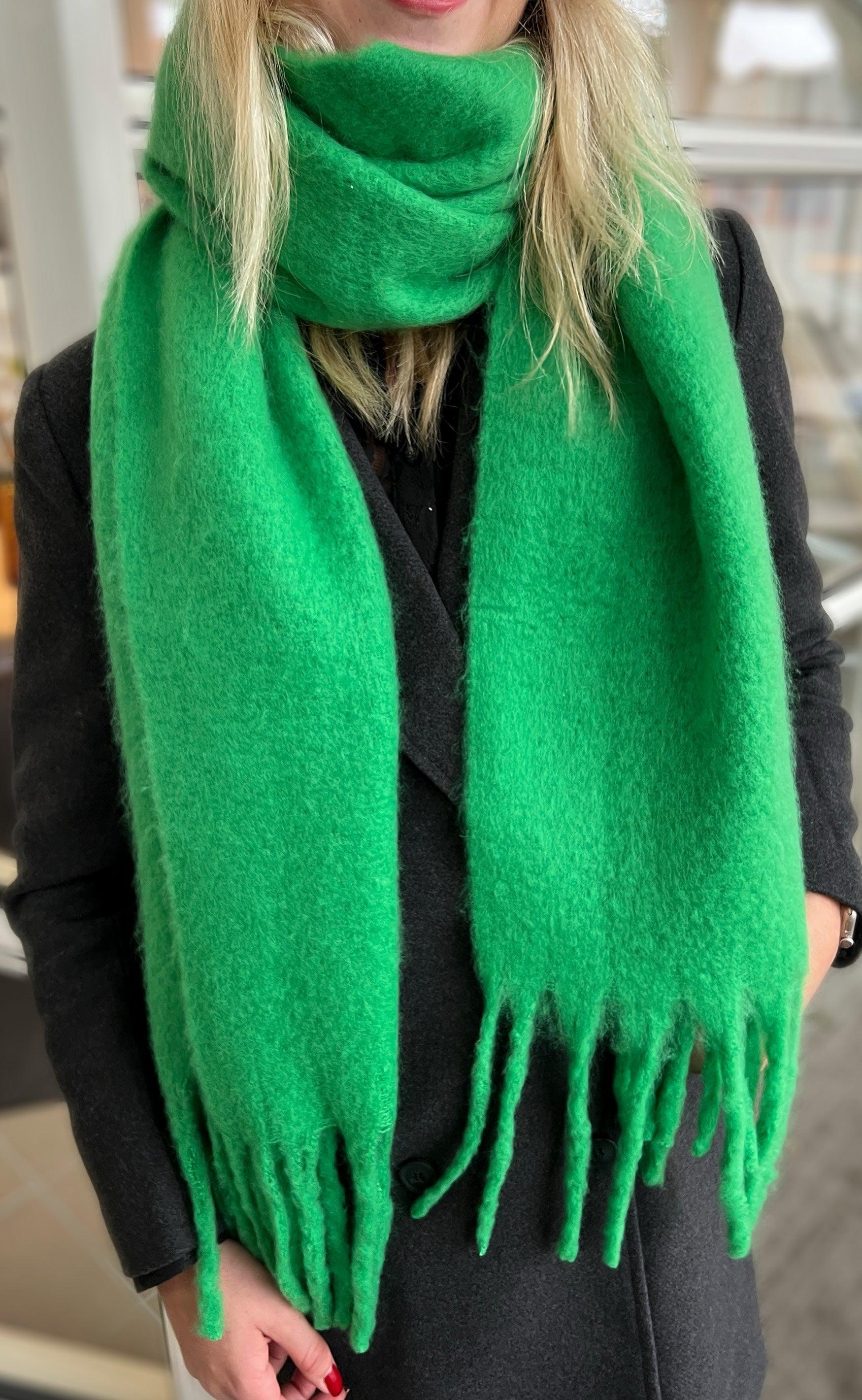 Say INA Copenhagen Halstørklæde - Gry - Green