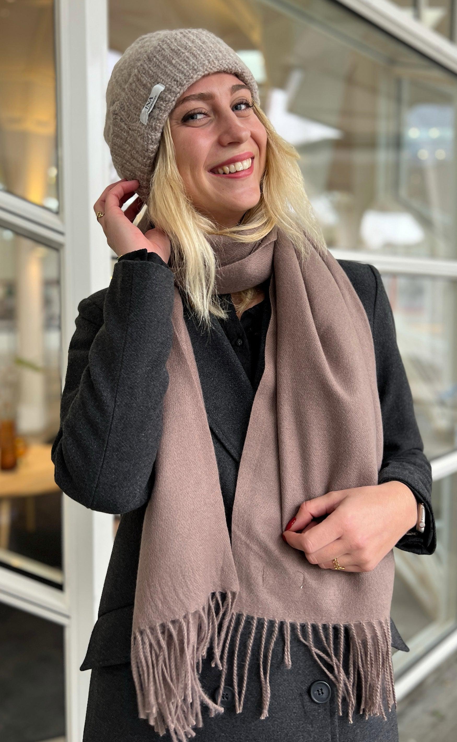 Say INA Copenhagen Halstørklæde - Sif - Mocca