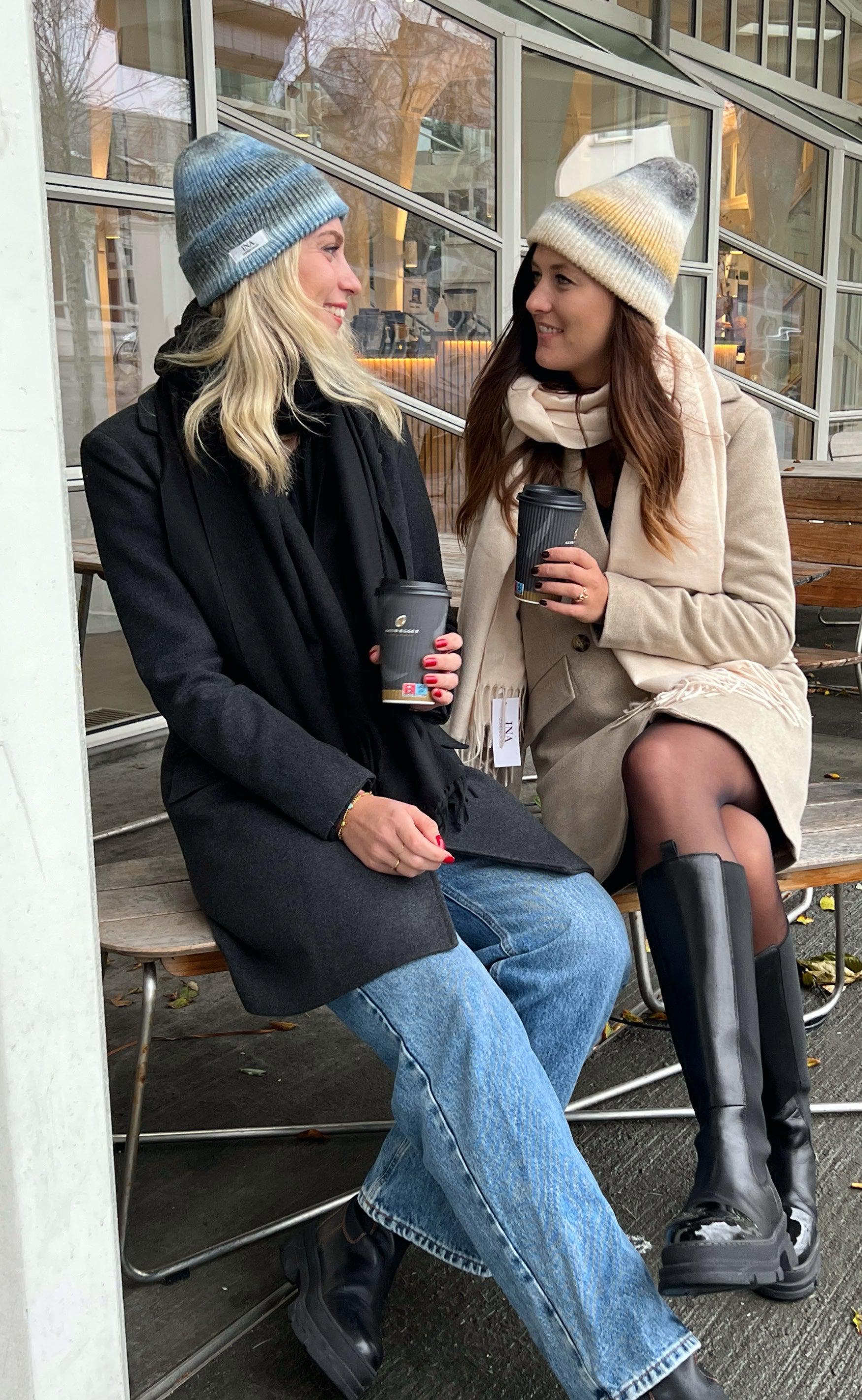 Say INA Copenhagen Halstørklæde - Sif - Off white